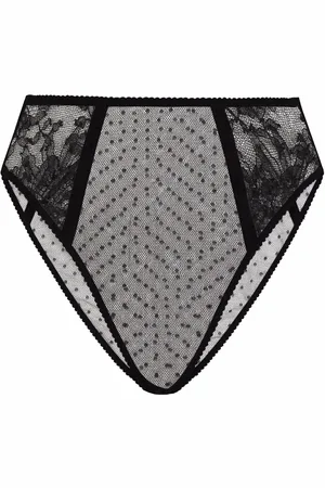 Dolce & Gabbana High-waisted lace briefs