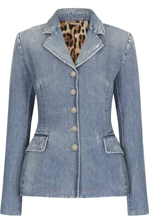 Dolce & Gabbana Structured denim jacket