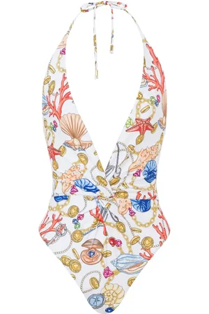 Moschino Shell print swimsuit