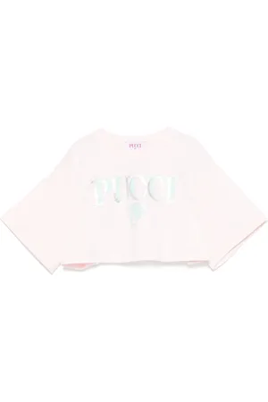 PUCCI Junior Logo-print T-shirt