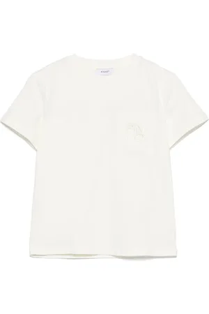 Pinko Logo-embroidered T-shirt