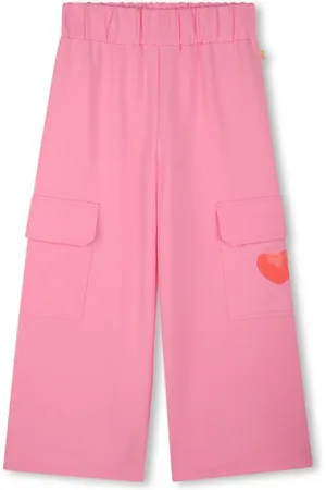 Billieblush Heart-appliqu?? trousers