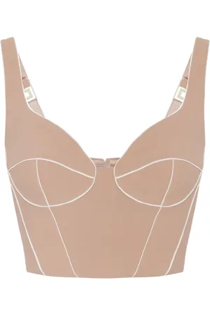 Elisabetta Franchi Contrasting piping top