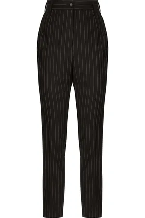 Dolce & Gabbana Pinstriped twill trousers