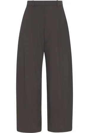 ROSETTA GETTY Straight-leg twill trousers