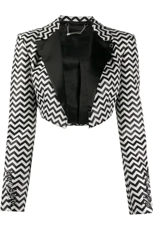 Philipp Plein Bolero Rock cropped jacket