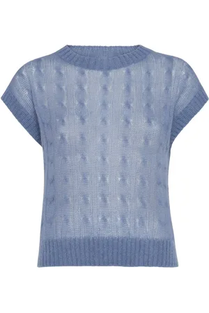Brunello Cucinelli Cable-knit top
