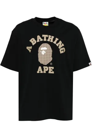 A Bathing Ape STA Houndstooth College Tee
