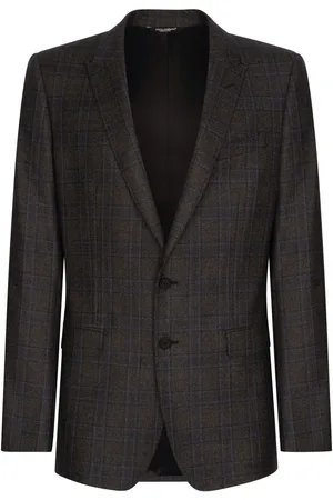 Dolce & Gabbana Prince of Wales check pattern blazer