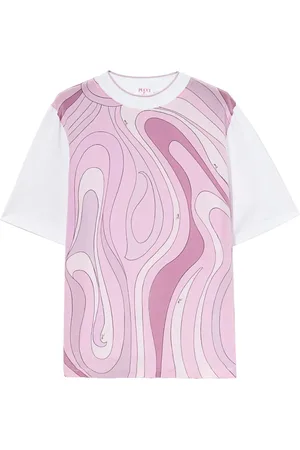Puccini Marmo-print t-shirt