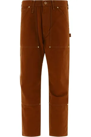 HUMAN MADE Straight-leg gold-toned hardware trousers