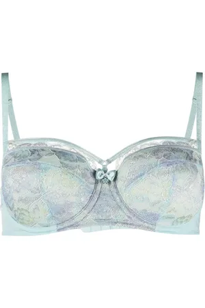 Marlies Dekkers Floral-lace padded balcony bra