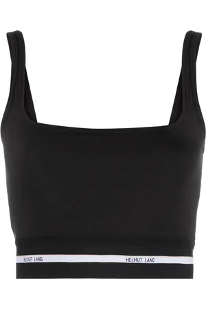 Helmut Lang Logo-band cropped top