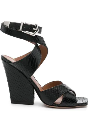 PARIS TEXAS Arizona 100mm leather sandals