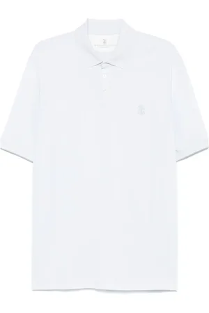 Brunello Cucinelli Logo-print polo shirt