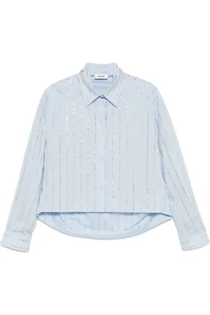 Sandro Crystal-embellished shirt