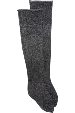 MAISON CLOSE Lurex-detail stockings