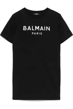 Balmain Logo-appliqu?? dress