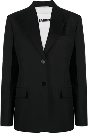Jil Sander Single-breasted cotton blazer