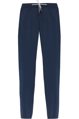 ELEVENTY Drawstring chino trousers