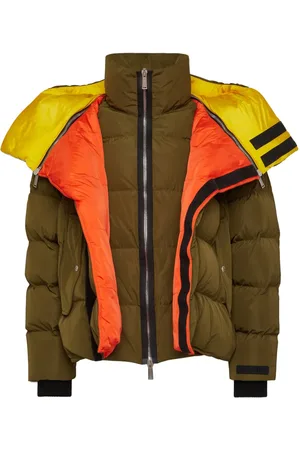 Dsquared2 Layered quilted jacket