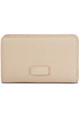 LANCEL Ninon leather compact wallet