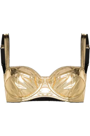 Dolce & Gabbana Balconette metallic bra