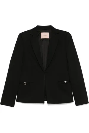 Twin-Set Oval T-logo blazer