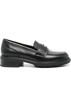 Tommy Hilfiger Penny-slot leather loafers