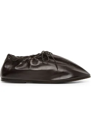 MARSÈLL Coltellaccio leather ballerina shoes