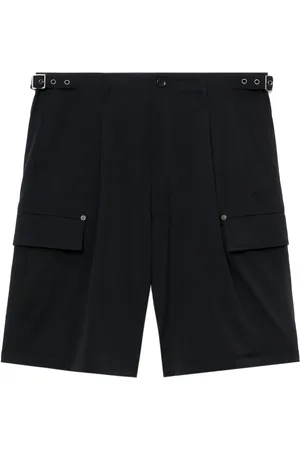 Izzue Logo-embroidered cargo shorts