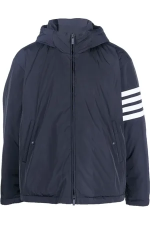 Thom Browne 4-Bar stripe padded jacket