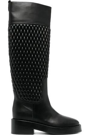 Casadei Dome quilted riding boots