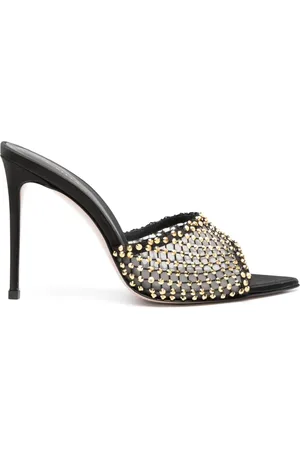 LE SILLA Gilda 100mm crystal-embellished sandals
