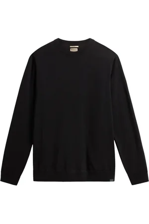 Woolrich Logo-tag knitted jumper