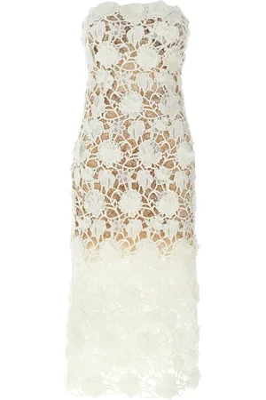 ERMANNO SCERVINO Macram?? lace dress
