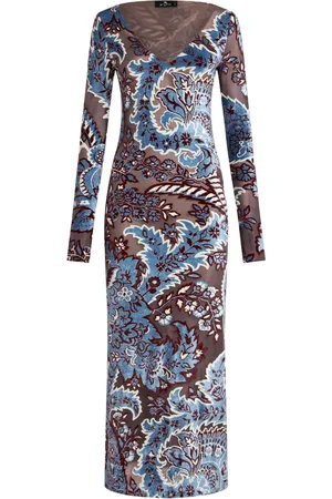 Etro Jacquard velvet dress