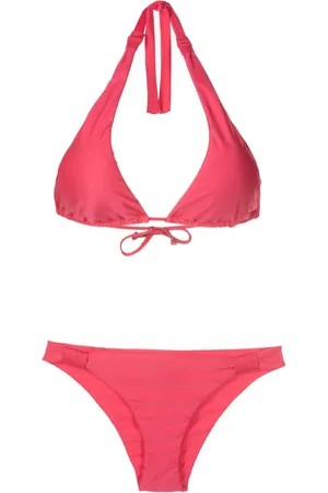 AMIR SLAMA Halterneck triangle bikini