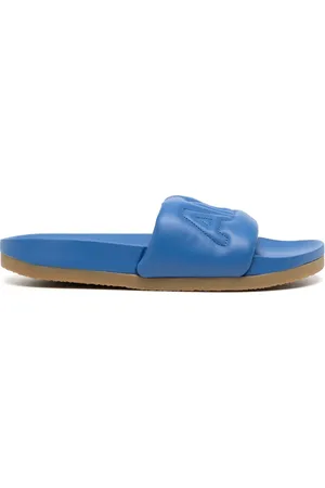 AMBUSH Logo-quilted leather slides