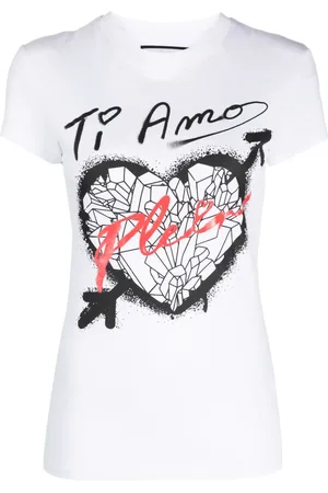 Philipp Plein Sexy Pure Fit heart-print T-shirt