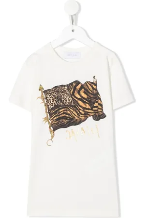 Roberto Cavalli Flag-print T-shirt dress