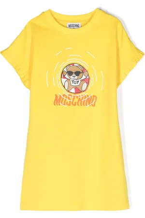 Moschino Teddy Bear logo-print dress
