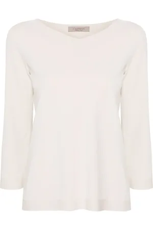 D.EXTERIOR V-neck compact-knit jumper