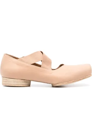 UMA WANG Crossed strap ballerinas