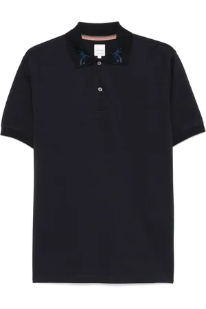 Paul Smith Embroidered-collar polo shirt