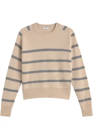 PESERICO SIGN Striped long-sleeve jumper