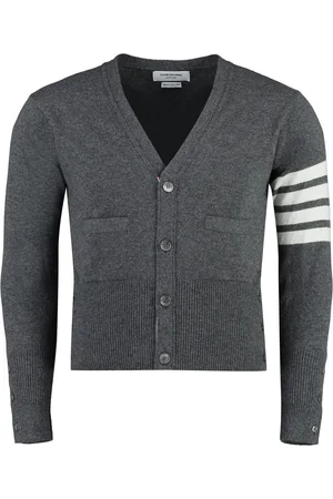 Thom Browne 4-Bar cashmere cardigan