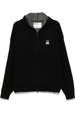 Izzue Knitted hooded jacket