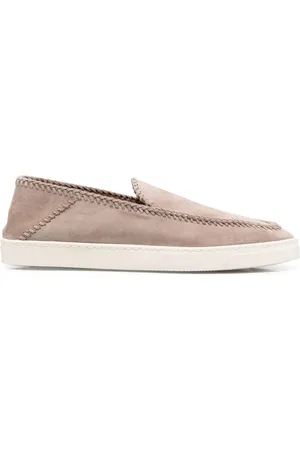 Giorgio Armani Slip-on suede loafers