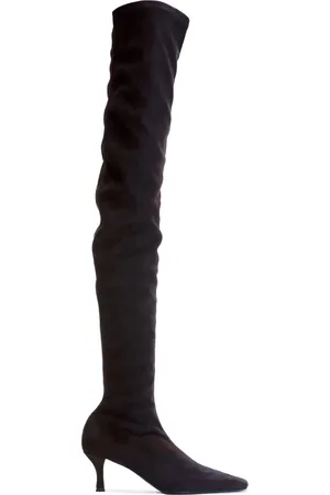 Proenza Schouler Trap over-the-knee leather boots